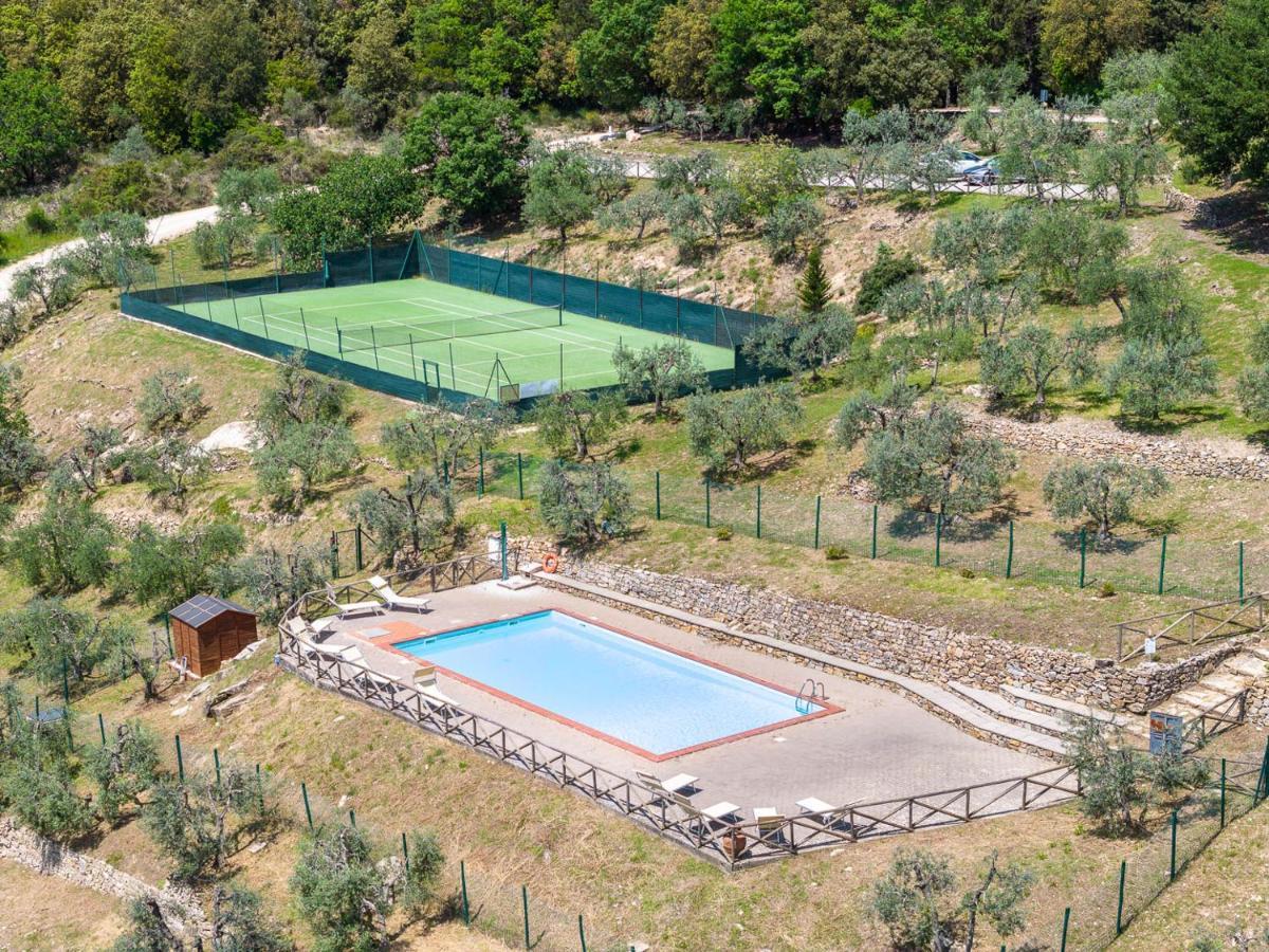 Borgo Nel Chianti Istrice Con Piscina Tennis E Wifi 卡斯特利纳－因基安蒂 外观 照片