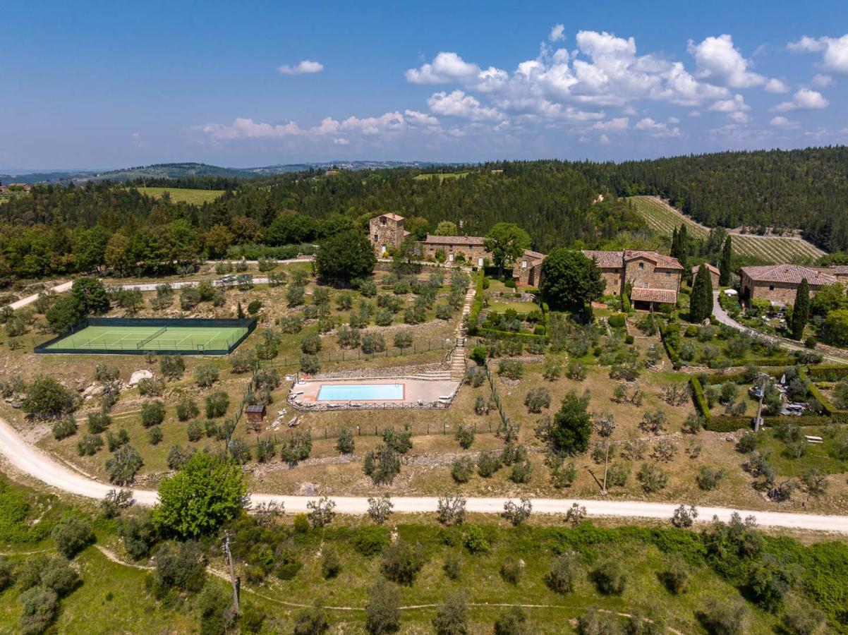 Borgo Nel Chianti Istrice Con Piscina Tennis E Wifi 卡斯特利纳－因基安蒂 外观 照片