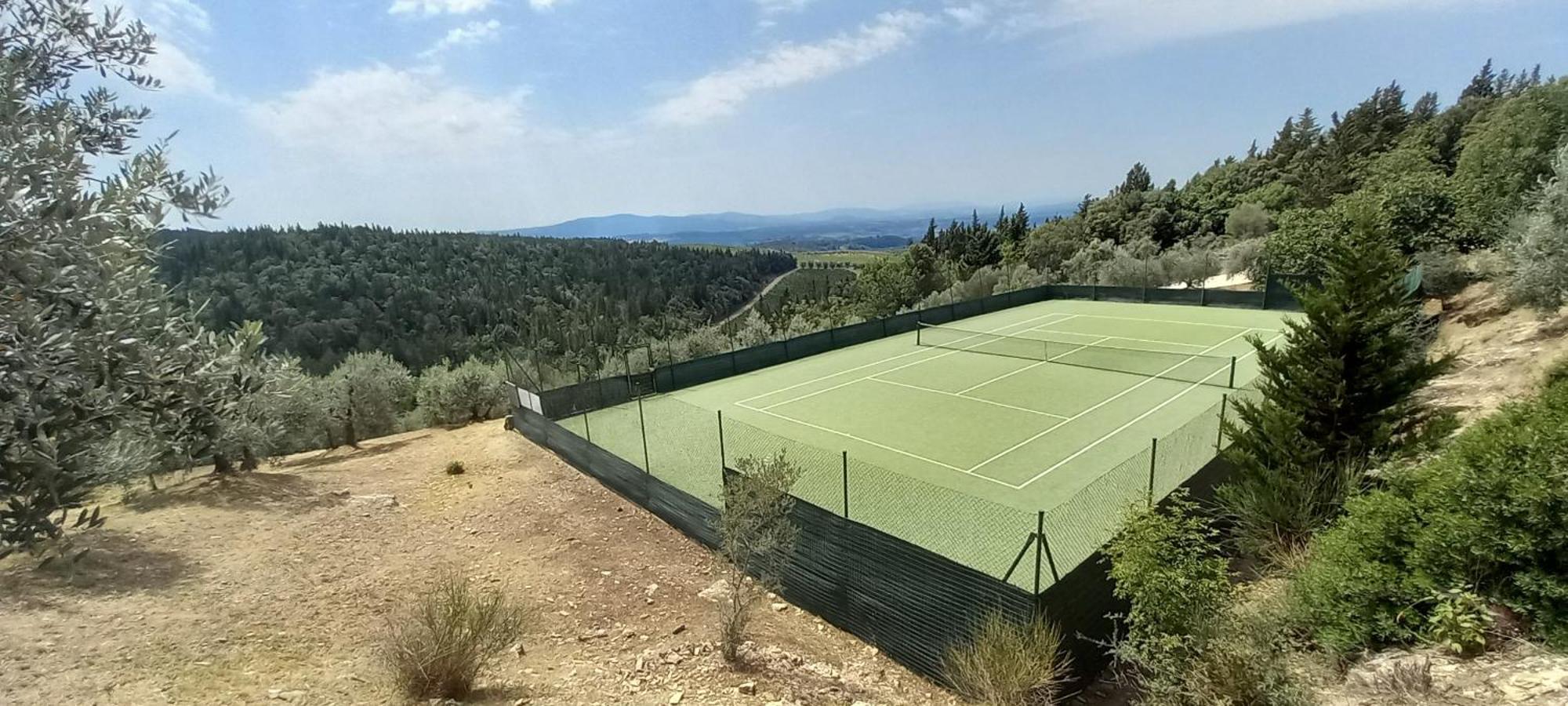 Borgo Nel Chianti Istrice Con Piscina Tennis E Wifi 卡斯特利纳－因基安蒂 外观 照片